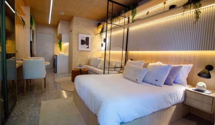Apartamento com 1 quarto á venda em Brooklin, São Paulo - SP