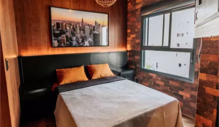 Studio Mobiliado à Venda ou Locação em Indianópolis  30m² São Paulo SP