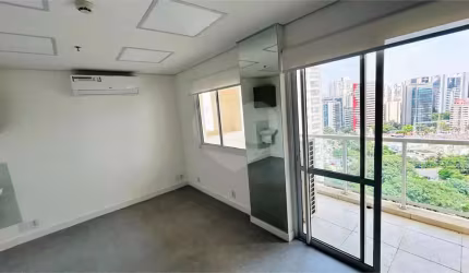 2 Salas Comerciais Unificadas para Locação no Brooklin - São Paulo, SP