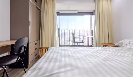 Studio para Locação com 25m² Mobiliado – Vila Mariana, São Paulo SP