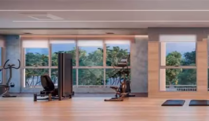 Apartamento de 73m² com 2dormitórios sendo 1 suíte e ainda conta com 1 vaga de garagem.