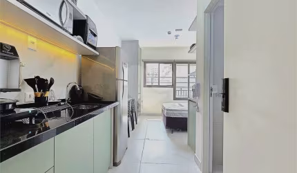 Studio para venda e locação com 21 metros quadrados NO PARAÍSO