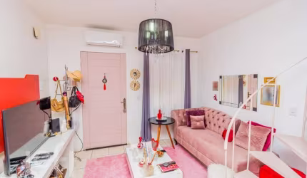 Casa em condomínio fechado com 2 quartos à venda na Rua Alcebíades Ribeiro, 219, Hípica, Porto Alegre, 85 m2 por R$ 280.000