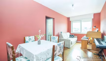 Apartamento com 1 quarto à venda na Rua Waldomiro Souza, 50, Jardim do Salso, Porto Alegre, 41 m2 por R$ 130.000