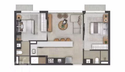 Apartamento com 2 quartos à venda na Rua José do Patrocínio, 527, Cidade Baixa, Porto Alegre, 60 m2 por R$ 1.030.000