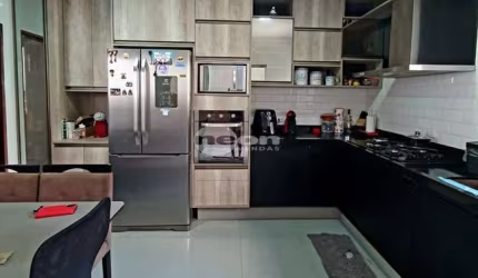Casa em condomínio fechado com 3 quartos à venda na Avenida Marginal Córrego Taióca, 3281, Jardim Las Vegas, Santo André, 125 m2 por R$ 640.000