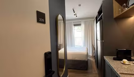 Apartamento com 1 quarto à venda na Rua Francisco de Melo Palheta, 301, Barra Funda, São Paulo, 22 m2 por R$ 483.000