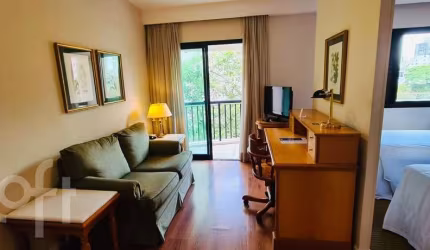 Apartamento com 1 quarto à venda na Avenida Jandira, 501, Moema, São Paulo, 36 m2 por R$ 450.000