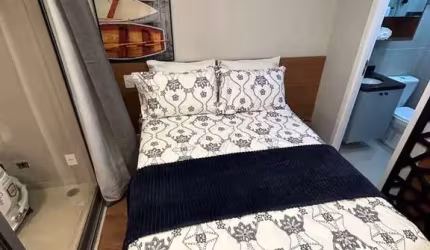 Apartamento com 1 quarto à venda na Avenida dos Imarés, 508, Moema, São Paulo, 21 m2 por R$ 425.900