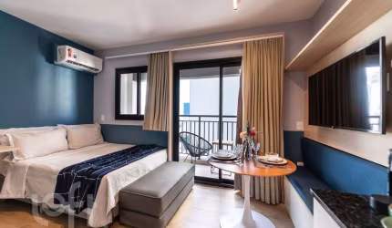Apartamento com 1 quarto à venda na Rua Major Sertório, 423, Consolação, São Paulo, 27 m2 por R$ 550.000