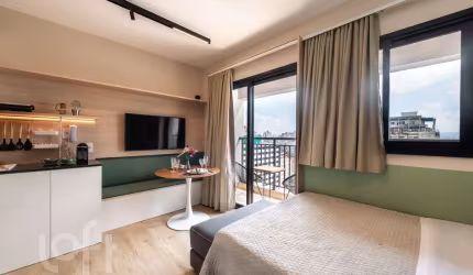 Apartamento com 1 quarto à venda na Rua Major Sertório, 423, Consolação, São Paulo, 27 m2 por R$ 570.000