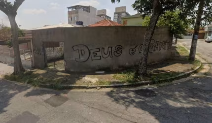 Terreno à venda na Rua Cisplatina, 1725, Vila Pires, Santo André, 258 m2 por R$ 500.000