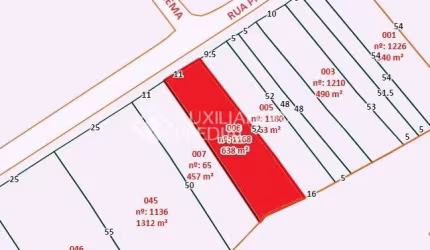 Terreno à venda na Rua Pirambóia, 1168, Jardim Stella, Santo André, 638 m2 por R$ 1.250.000