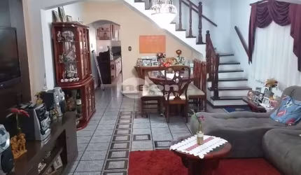 Casa em condomínio fechado com 4 quartos à venda na Rua Rogério Giorgi, 658, Parque Marajoara, Santo André, 313 m2 por R$ 851.063