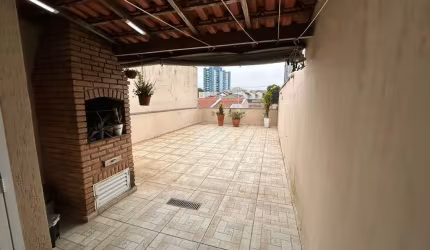 Cobertura com 3 quartos à venda na Rua Júpiter, 114, Vila Eldízia, Santo André, 180 m2 por R$ 650.000
