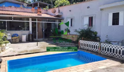 Casa com piscina-Jardim Flor de Bragança-  Mairipora-SP-Ref:2219
