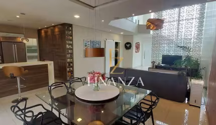 Lindo sobrado com 4 dormitórios sendo 2 suítes, bem completo, rico em móveis planejados no cond. Viena, Indaiatuba - SP
