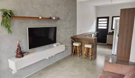 Sobrado em Condomínio com 2 dormitórios à venda, 74 m² por R$ 430.000 - Jardim São Fernando - Itanhaém/SP