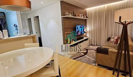Apartamento bem distribuído com 55m² composto 2 dormitórios, à venda por R$ 425.000 - Suíço (Taboão), SBC/SP