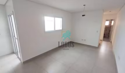 Apartamento de 50m² ótima disposição, 2 dormitórios sendo 1 com varanda, à venda por R$ 398.000 - Vila Pires, Santo André/SP