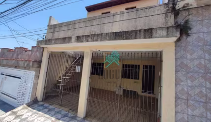 Sobrado com ótima disposição, São 2 imóveis no mesmo terreno, à venda por R$ 520.000 - Planalto, SBC/SP