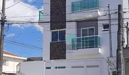 Sobrado NOVO, com ótima disposição de 140m² composto por 3 dormitórios sendo 2 suítes, à venda por R$ 640.000 - Jardim Ocara, Santo André/SP