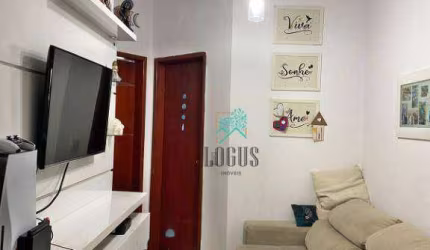 Apartamento com 2 dormitórios à venda, 50 m² por R$ 350.000,00 - Vila Scarpelli - Santo André/SP