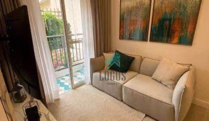 Apartamento com 2 dormitórios à venda, 48 m² por R$ 388.000,00 - Vila João Basso - São Bernardo do Campo/SP