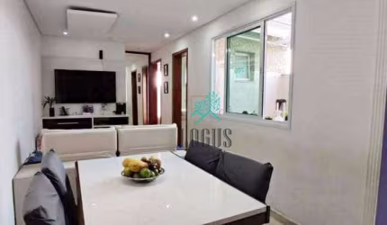 Apartamento IMPECÁVEL ótima disposição 46m², 2 dormitórios, à venda por R$ 310.000 - Vila Progresso, Santo André/SP