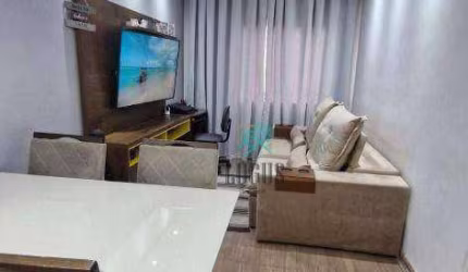 Apartamento bem distribuído com 55m² composto por 2 quartos, à venda por R$ 278.000 - Jardim Irajá, SBC/SP