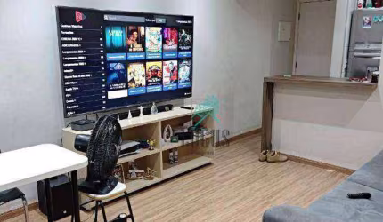 Apartamento Condomínio Vila Burghese, bem distribuído com 50m² composto por 2 quartos, à venda por R$ 270.000 - DEMARCHI, SBC/SP