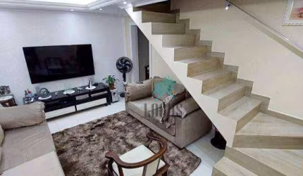 Sobrado com ótima disposição, são 201m² composto por 4 quartos sendo 1 suíte + Edicúla, à venda por R$ 595.000 - Paulicéia, SBC/SP