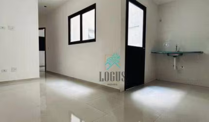 Cobertura com 2 dormitórios, 90 m² - venda por R$ 454.000,00 ou aluguel por R$ 3.022,00/mês - Vila Príncipe de Gales - Santo André/SP