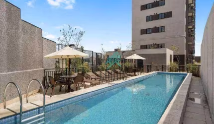 Apartamento NOVO com 2 dormitórios para alugar, 47 m² por R$ 2.440/mês - KZ select - Vila Santa Luzia- São Bernardo do Campo/SP