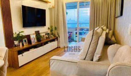 Apartamento com 3 dormitórios à venda, 80 m² por R$ 840.000 - Vila Floresta - Santo André/SP