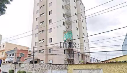 Apartamento com ótima disposição, 60m² com 2 quartos, à venda por R$ 400.000 - Vila Palmares, Santo André/SP