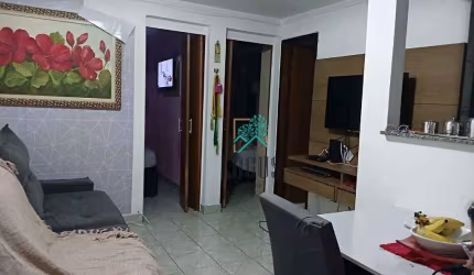 Apartamento bem distribuído com 48m² composto por 2 dormitórios, à venda por R$ 240.000 - Santa Terezinha, SBC/SP