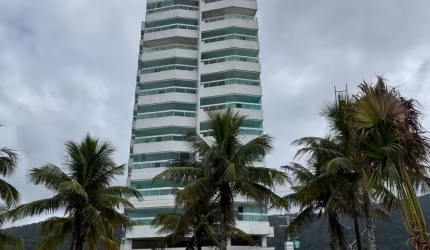 Ap.  Dorm Sacada Gourmet Frente Mar Total