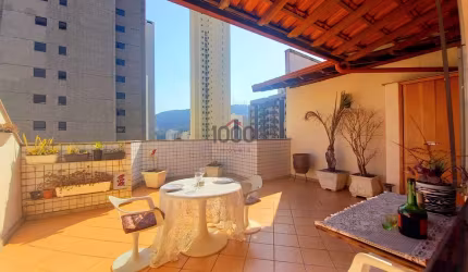 Vende cobertura duplex com elevador - R$629.000,00, 150 m2, 3 quartos,  2 suítes,  vaga - Granbery - Juiz de Fora - MG