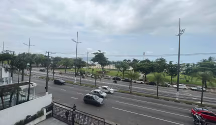 Apartamento para locação frente mar