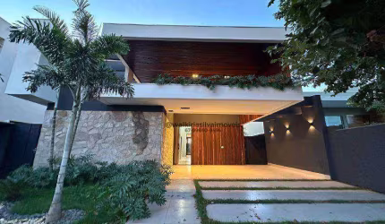 Linda casa térrea no Alphaville II com a/e e com planejados