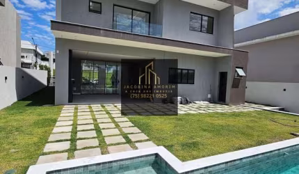 Aluguel de casa semi-mobiliada condomínio no Sim