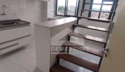 Apartamento com 1 dormitório para alugar, 60 m² por R$ 1.800,00/mês - Areão - Taubaté/SP