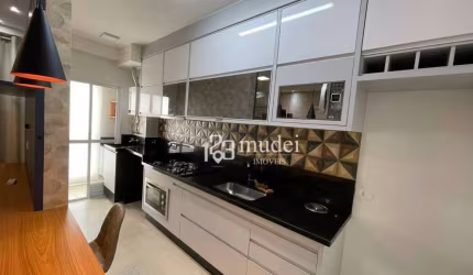 Apartamento com 1 dormitório para alugar, 49 m² por R$ 3.300,00/mês - Jardim Do Sul - Bragança Paulista/SP