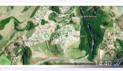 Área à venda, 210000 m² por R$ 37.800.000,00 - Lagos de Santa Helena - Bragança Paulista/SP