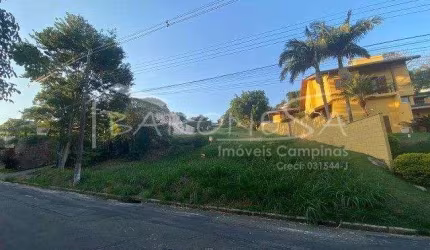 Terreno em condomínio fechado à venda na Rua San Conrado, Loteamento Caminhos de San Conrado (Sousas), Campinas por R$ 650.000