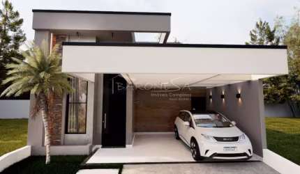 Casa em condomínio fechado com 3 quartos à venda na Avenida Luiz Greco, 500, Vila Monte Alegre, Paulínia, 126 m2 por R$ 870.000