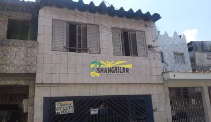 Sobrado residencial à venda, Vila Idealópolis, Diadema.