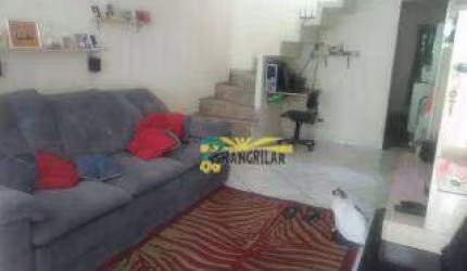 Sobrado 2 Dormitórios, 2 Vagas de Garagem, Sala,Cozinha, 2 Banheiros, Quintal e Área de Serviço.