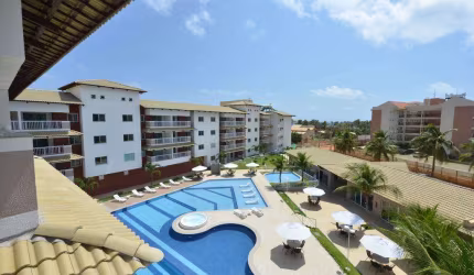 Apartamento para Venda em Aquiraz, Porto das Dunas, 3 dormitórios, 1 suíte, 3 banheiros, 1 vaga